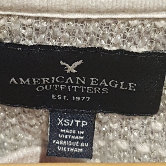 AEO Thick Knit Raglan Sleeve Sweater - Picture 3 of 4